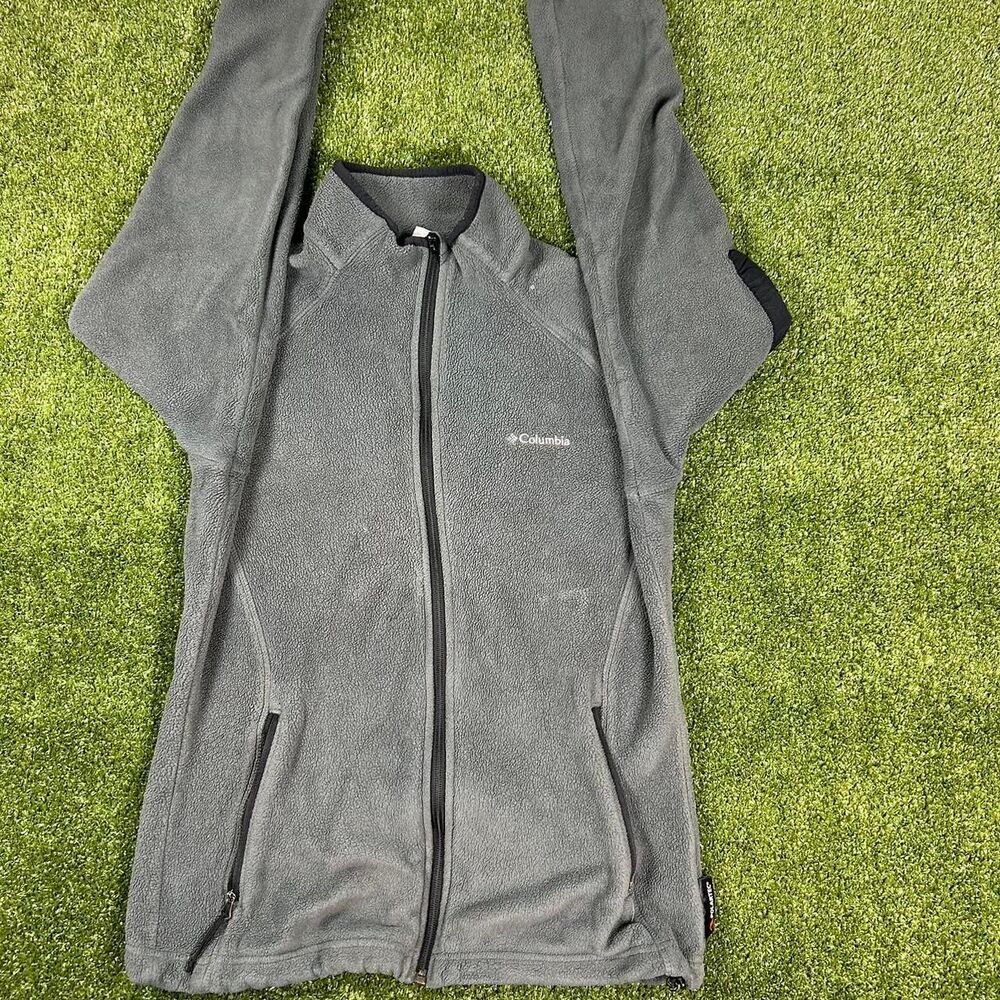 Columbia-sportswear Men's Grey and Green Jacket